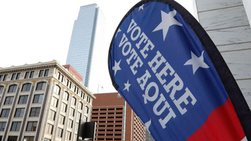 Centros para voto anticipado en Houston